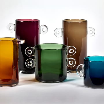 Vase avec anse Wind & Fire 18 cm - Dark green - Serax