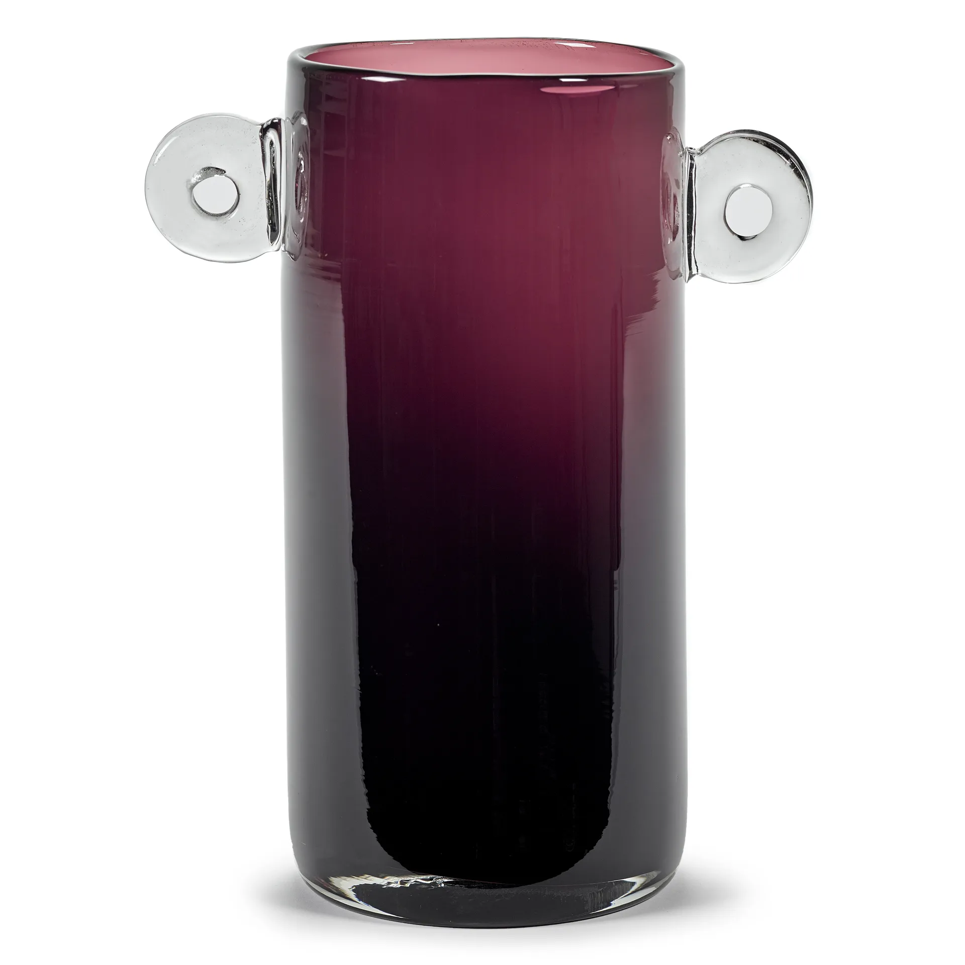 Vase avec anse Wind & Fire 31 cm, Aubergine Serax