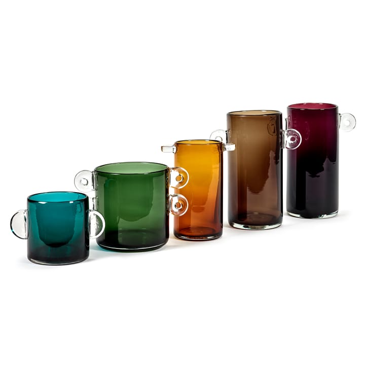 Vase avec anse Wind & Fire 31 cm, Dark brown Serax
