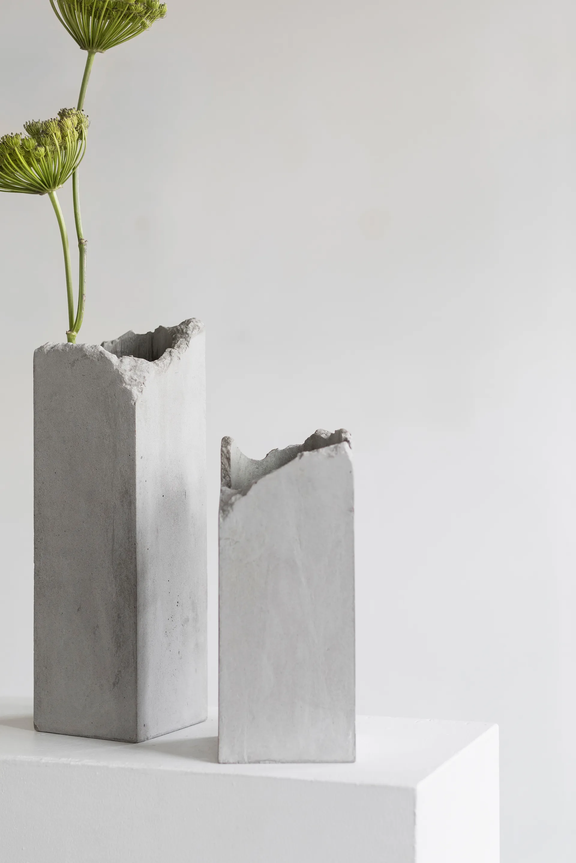 Vase Broquaine S 28 cm, Grey Serax