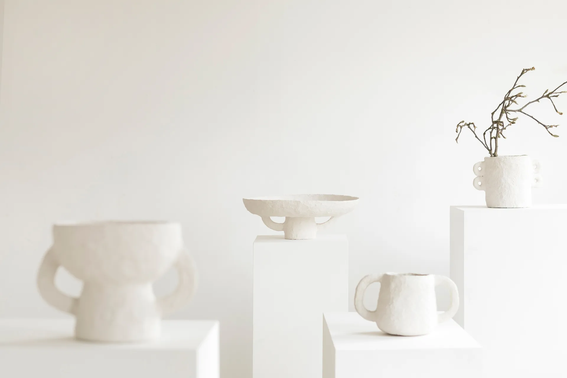 Vase Earth L, White Serax