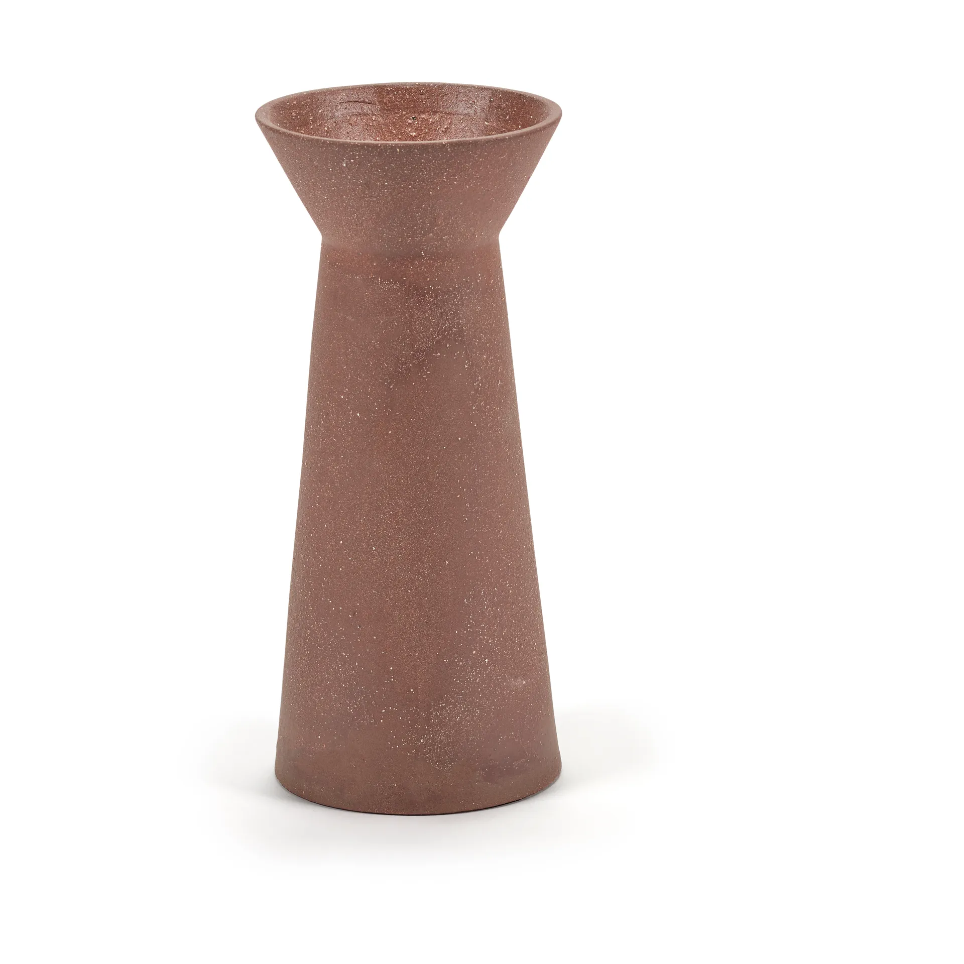 Vase Urban 02 M 21,5 cm, Red-brown Serax