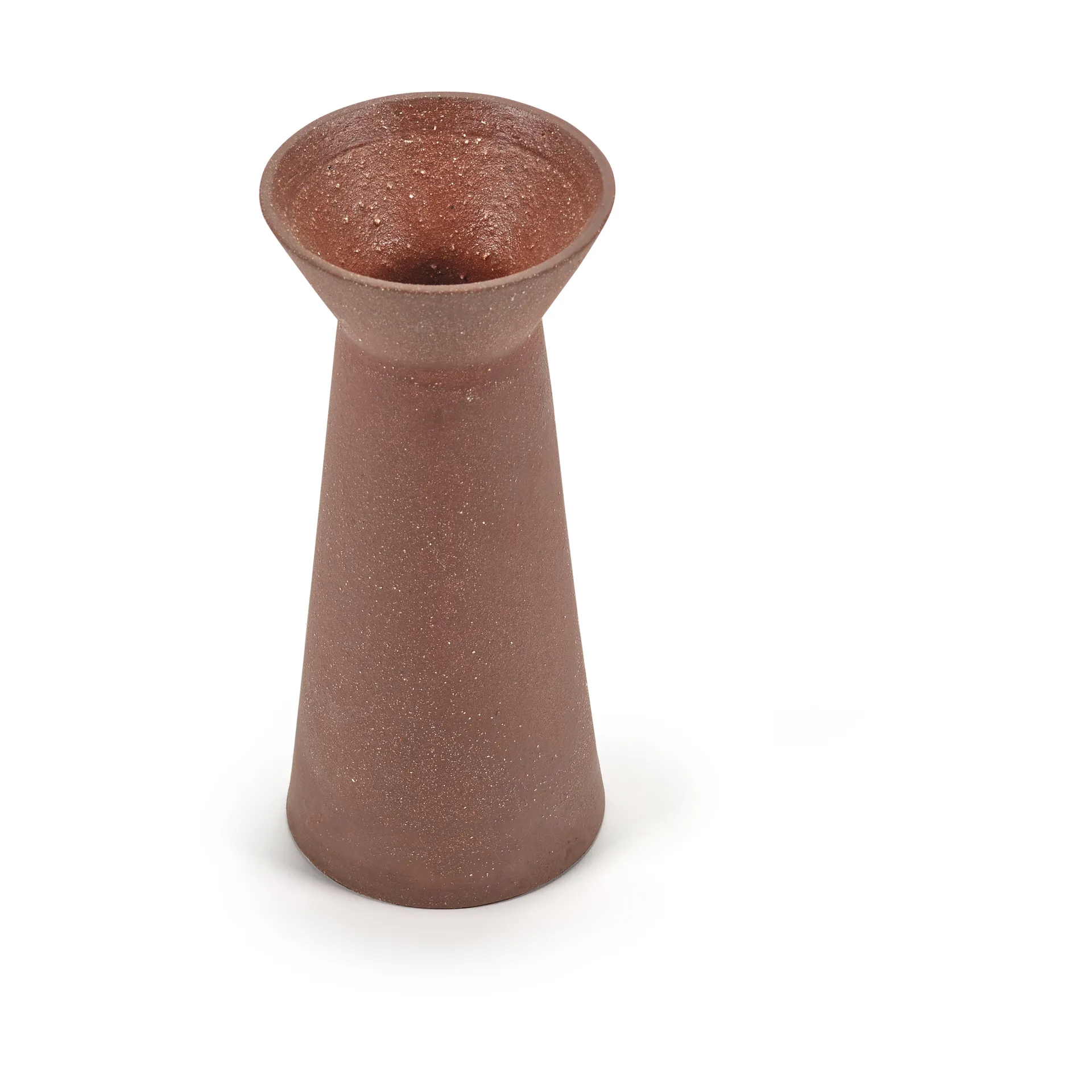 Vase Urban 02 M 21,5 cm, Red-brown Serax