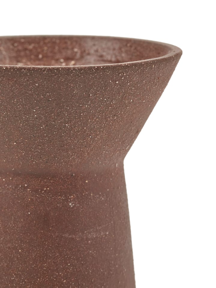 Vase Urban 02 M 21,5 cm, Red-brown Serax