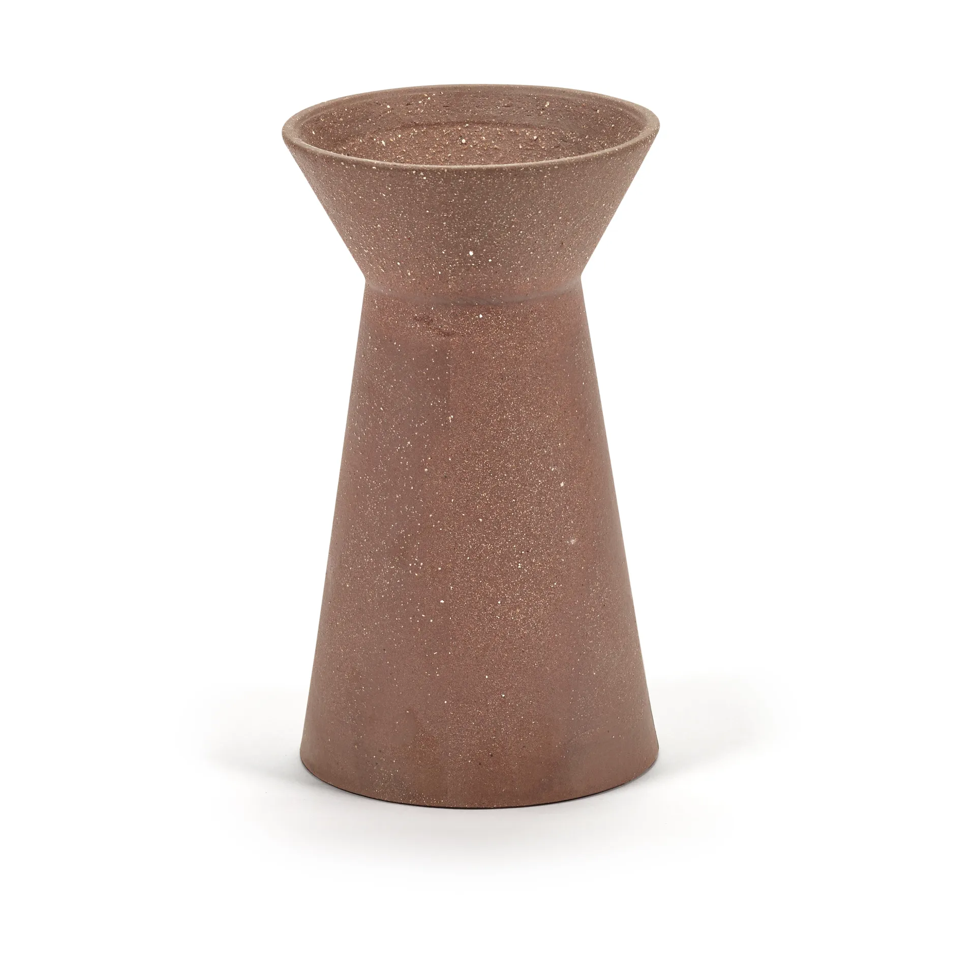 Vase Urban 02 S 16,5 cm, Red-brown Serax