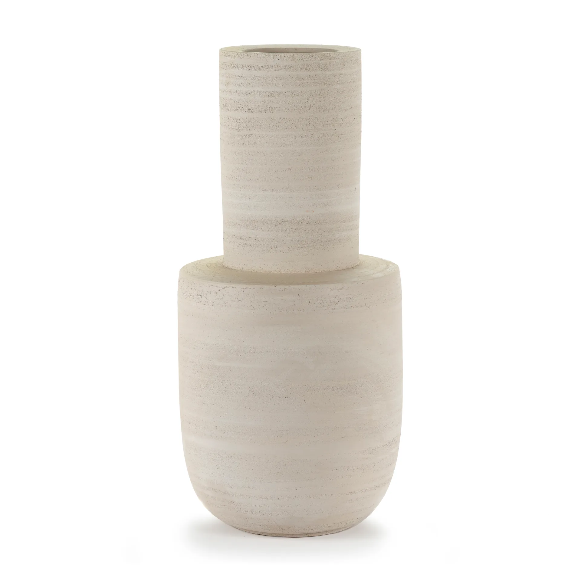 Vase Volumes L Ø25 cm, Beige Serax
