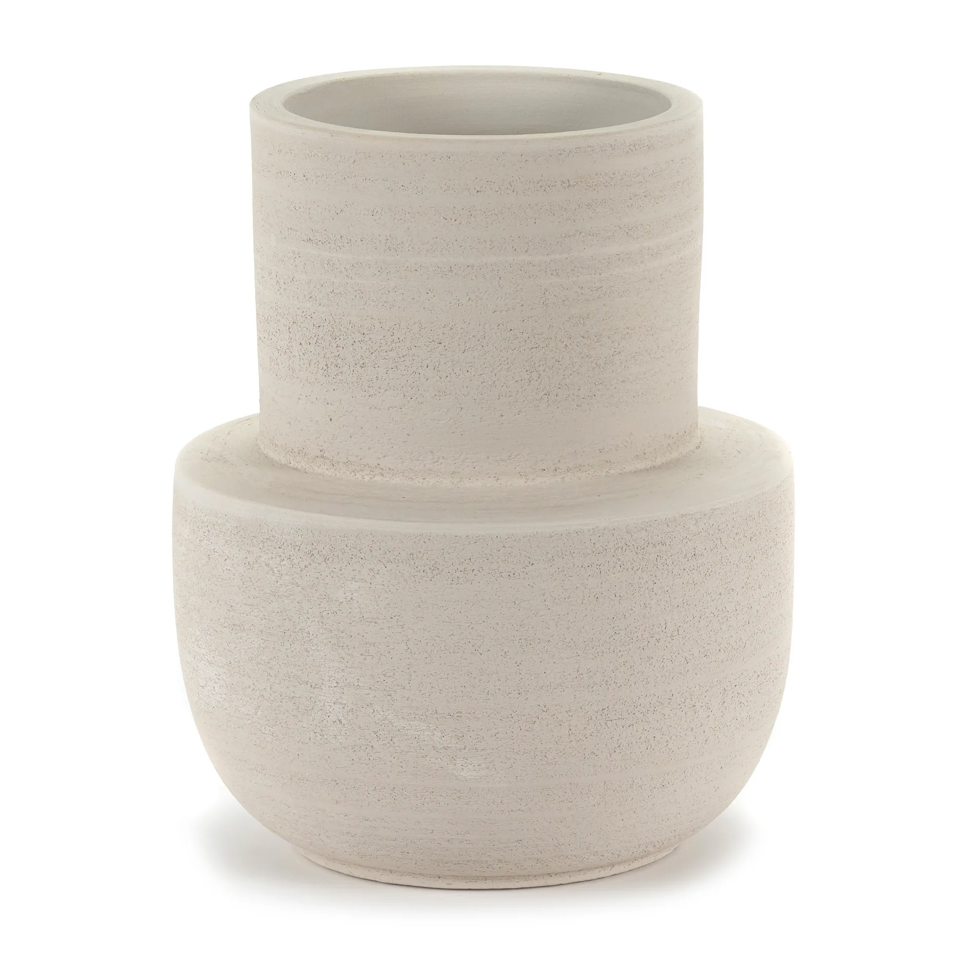 Vase Volumes M Ø25 cm, Beige Serax