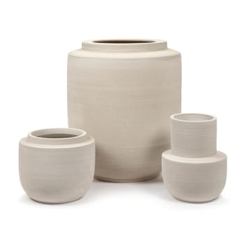 Vase Volumes M Ø25 cm - Beige - Serax