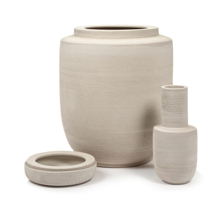 Vase Volunes Ø17,5 cm - Beige - Serax