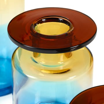 Vase Wind & Fire 27 cm - Blue-ambre - Serax