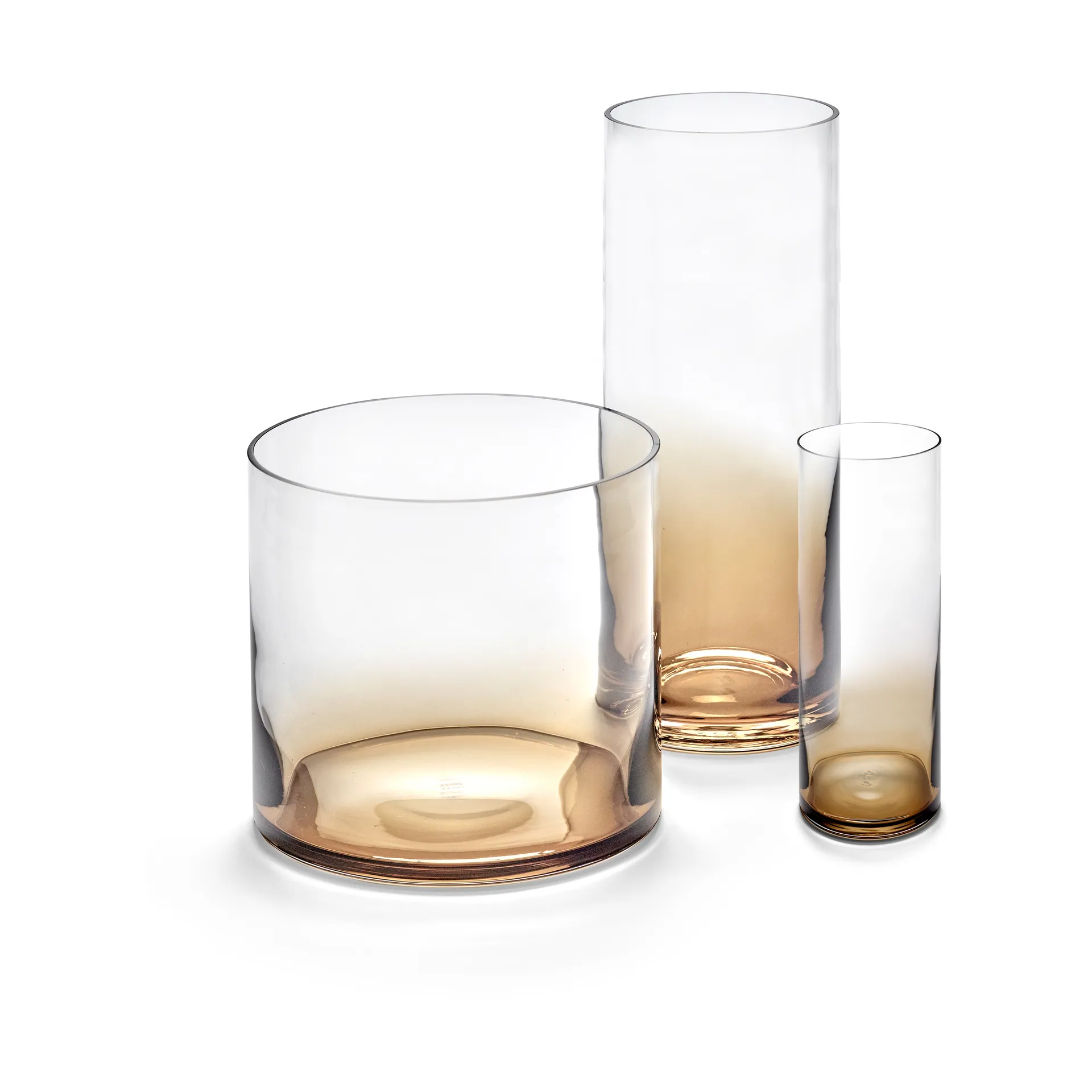 Vase Zuma L Ø11x33 cm, Ambre Serax