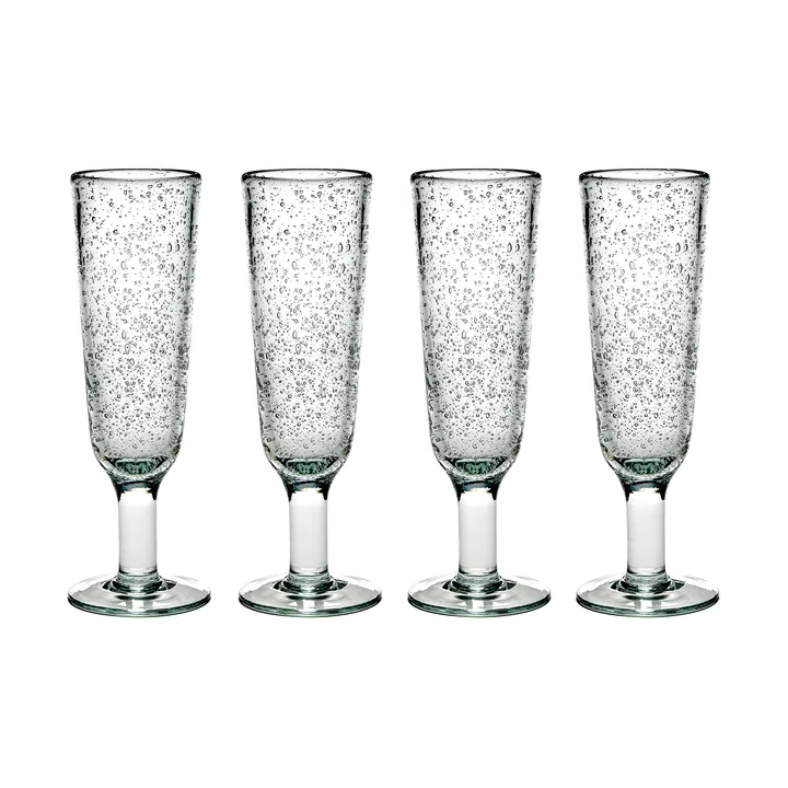 Verre à champagne Pure Pascale Lot de 4 Transparent - Serax