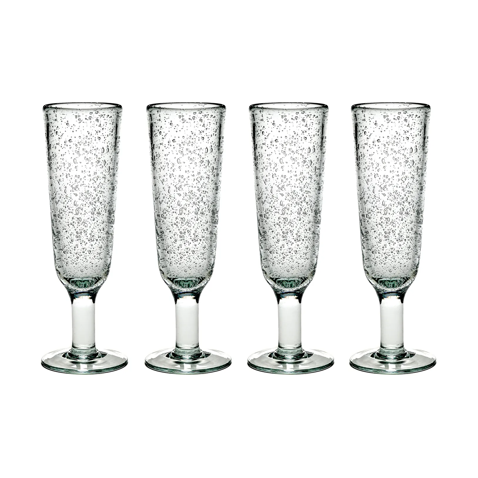 Verre à champagne Pure Pascale Lot de 4 Transparent Serax