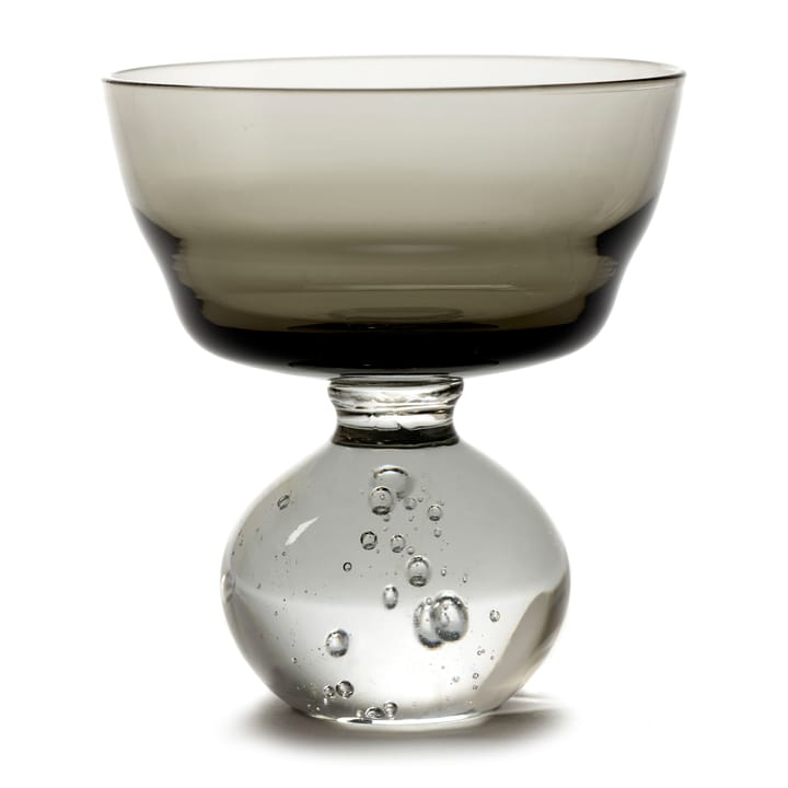 Verre à pied Eternal snow M Ø9,2 cm - Gris fumé - Serax