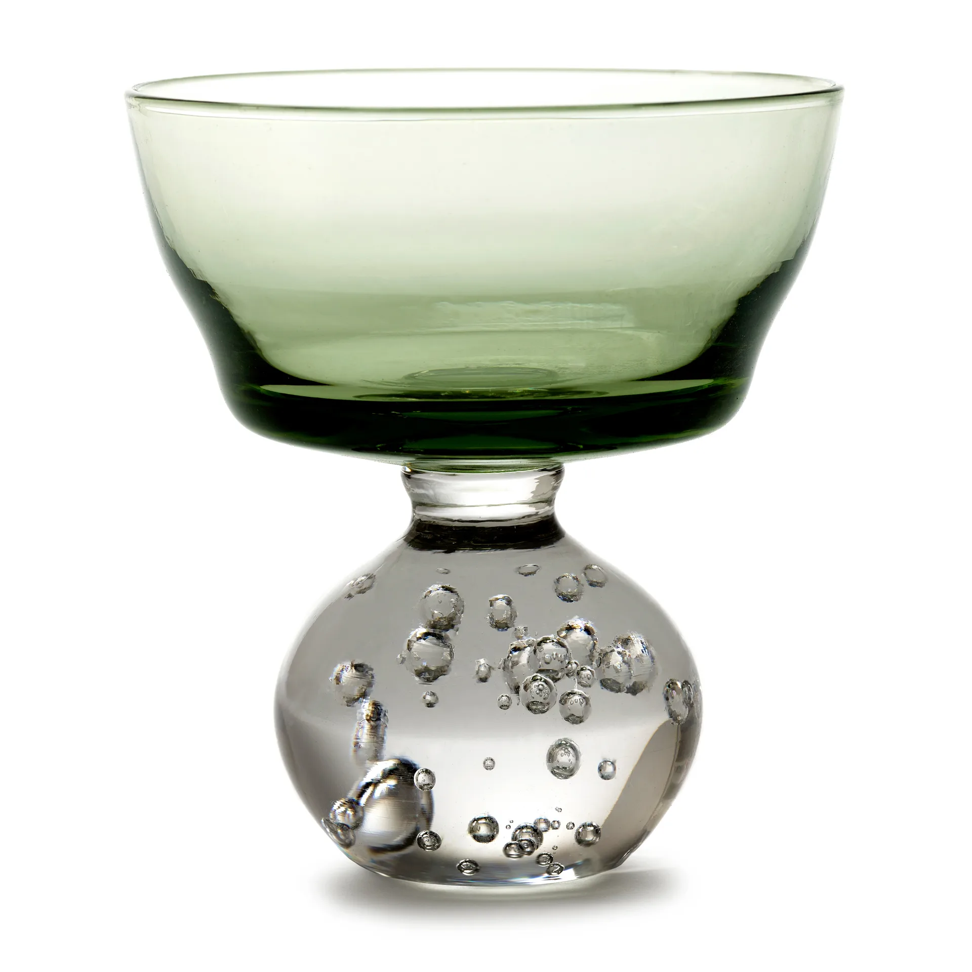 Verre à pied Eternal snow M Ø9,2 cm, Vert Serax