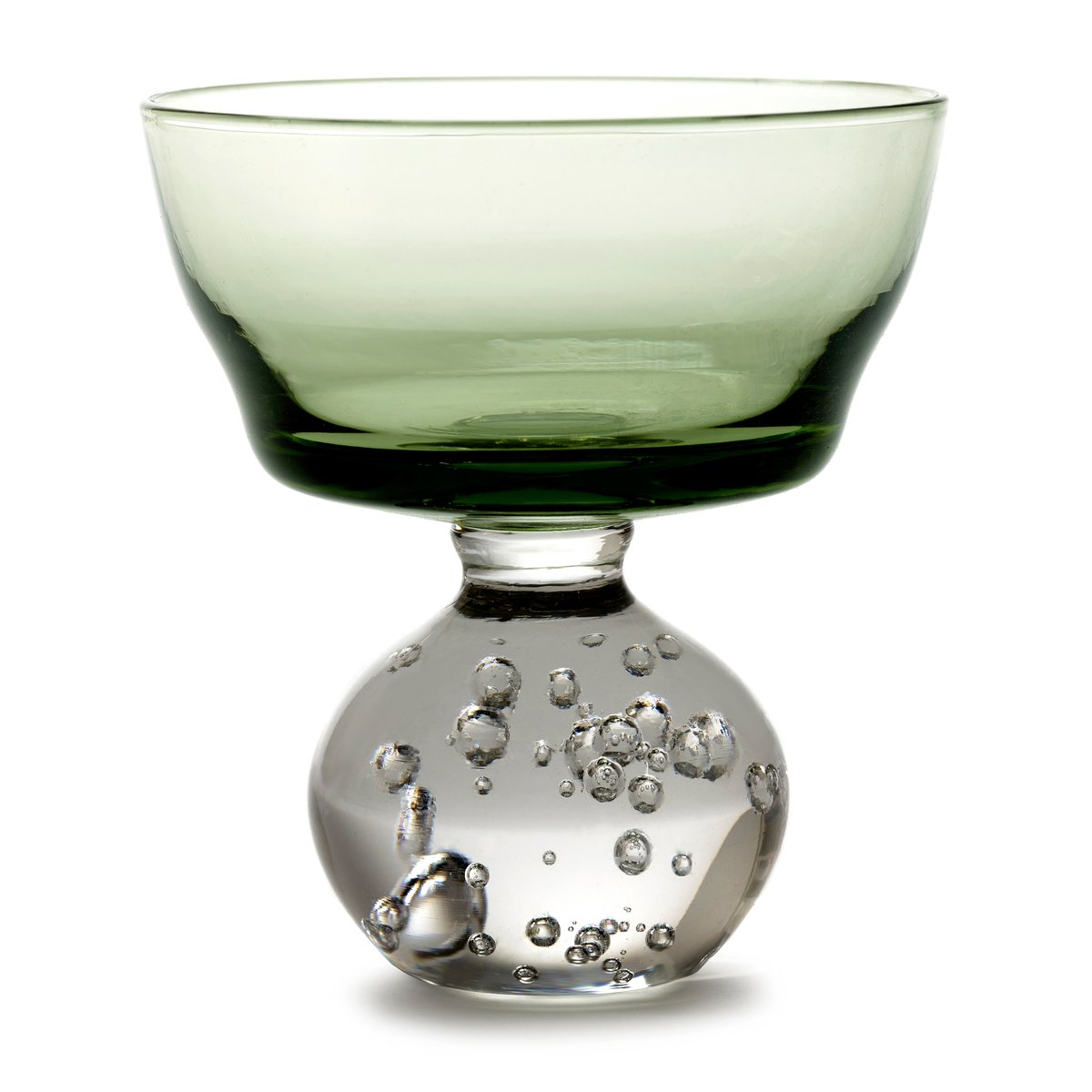 serax verre à pied eternal snow m ø9,2 cm vert