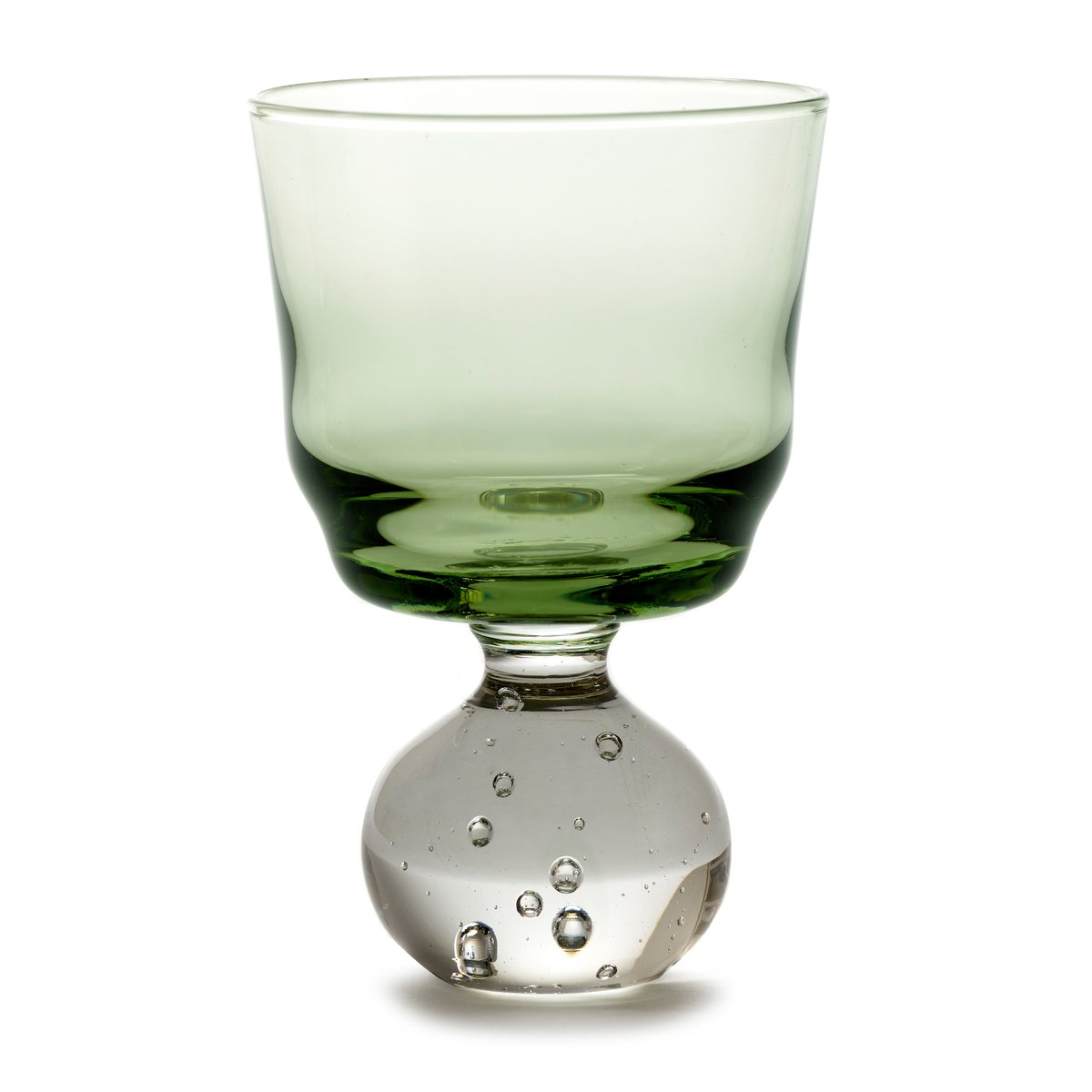 serax verre à pied eternal snow s ø6,3 cm vert