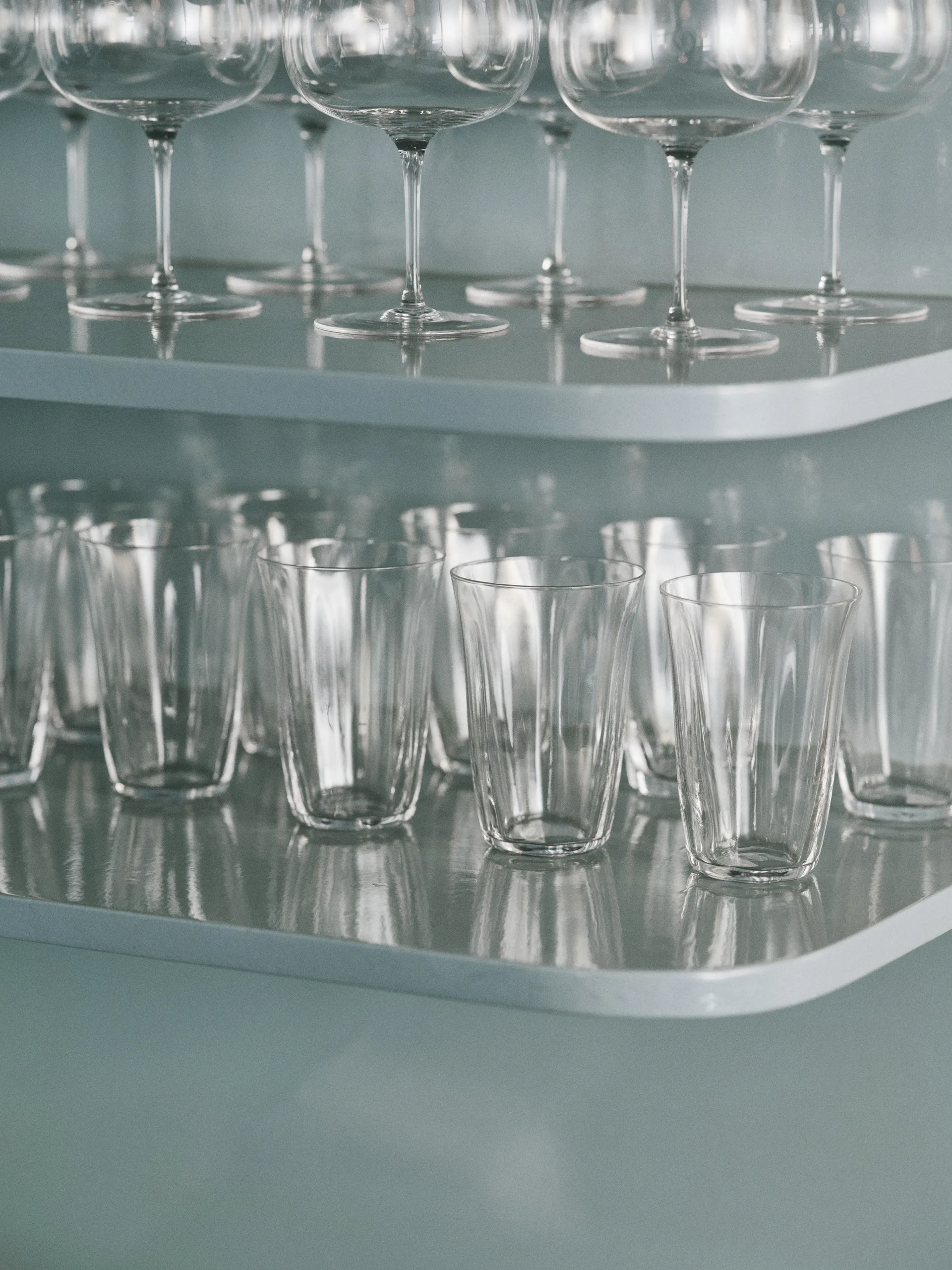 Verre à thé Silhouette 28 cl lot de 4, Transparent Serax