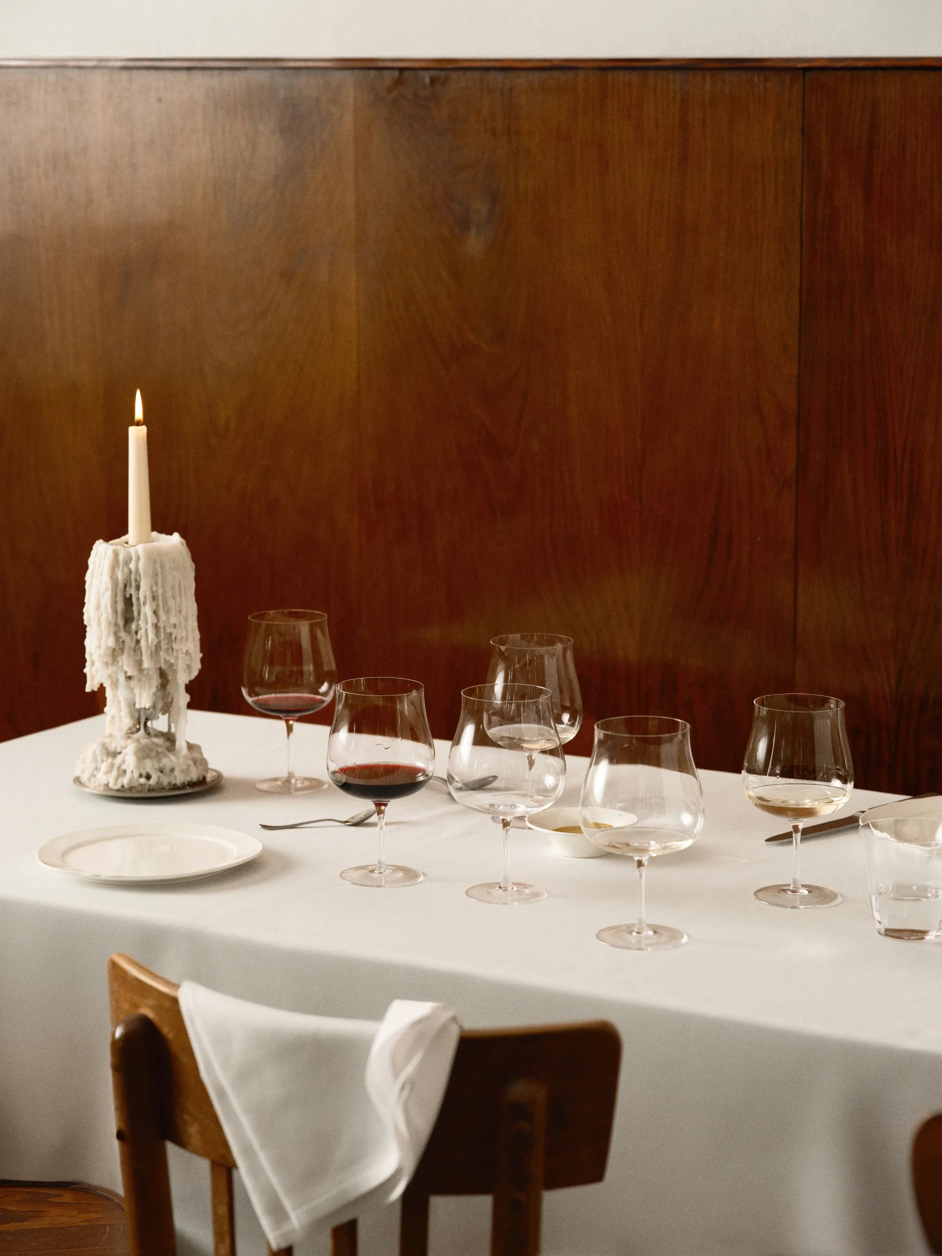 Verre à vin blanc Silhouette 59 cl lot de 4, Transparent Serax