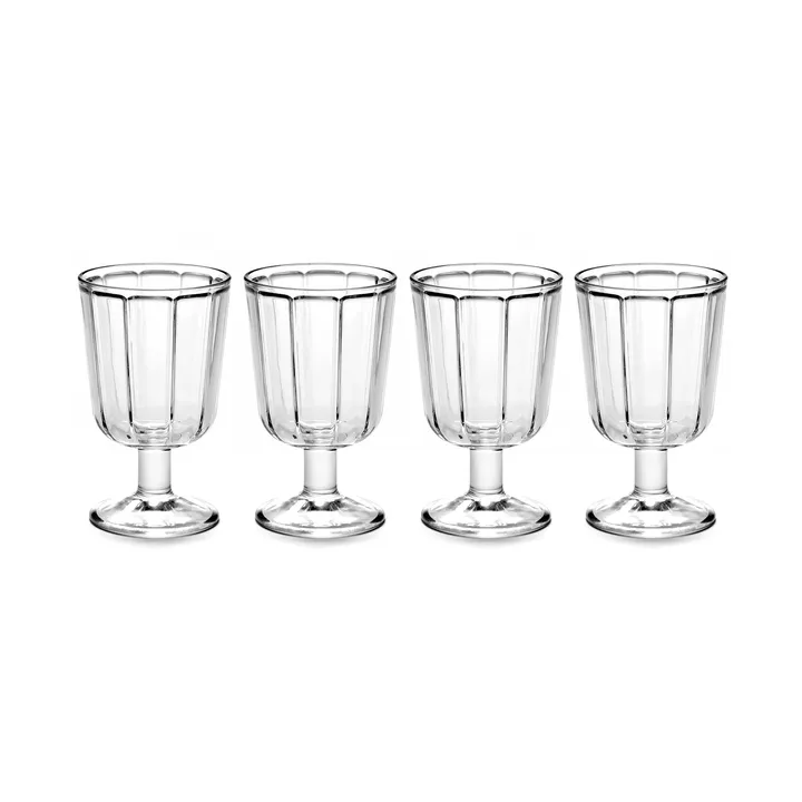 Verre à vin blanc Surface 18 cl Lot de 4 Transparent - Serax
