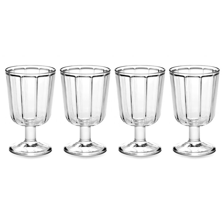 Verre à vin blanc Surface 18 cl Lot de 4 - Transparent - Serax