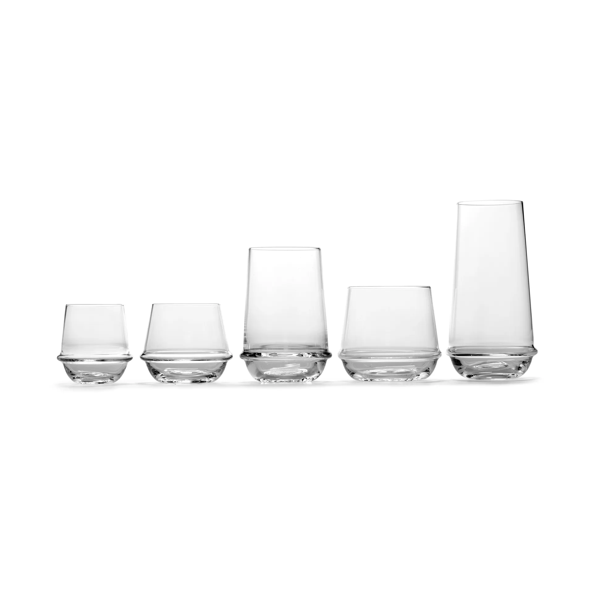 Verre à whisky Dune 35 cl lot de 4, Clear Serax