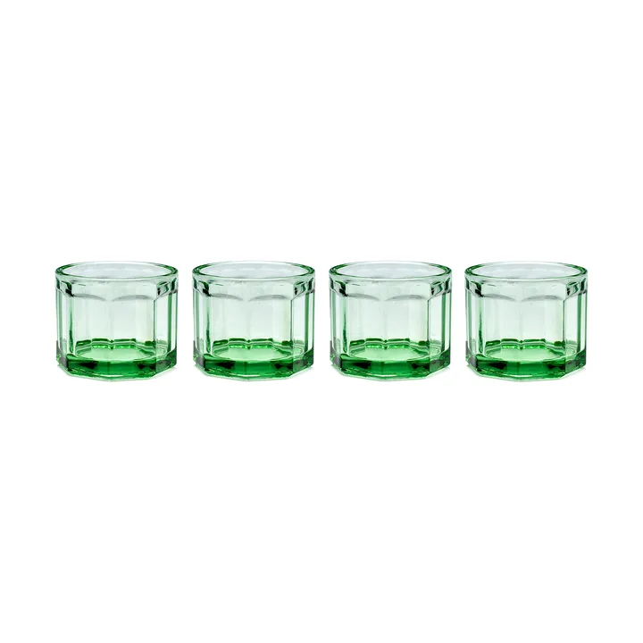 Verre Fish & Fish 16 cl Lot de 4 Green - Serax