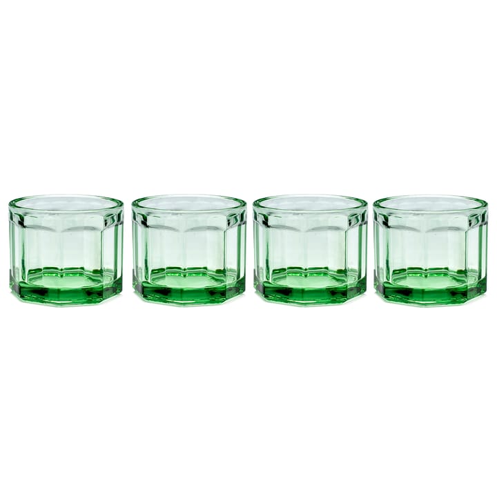 Verre Fish & Fish 16 cl Lot de 4 - Green - Serax