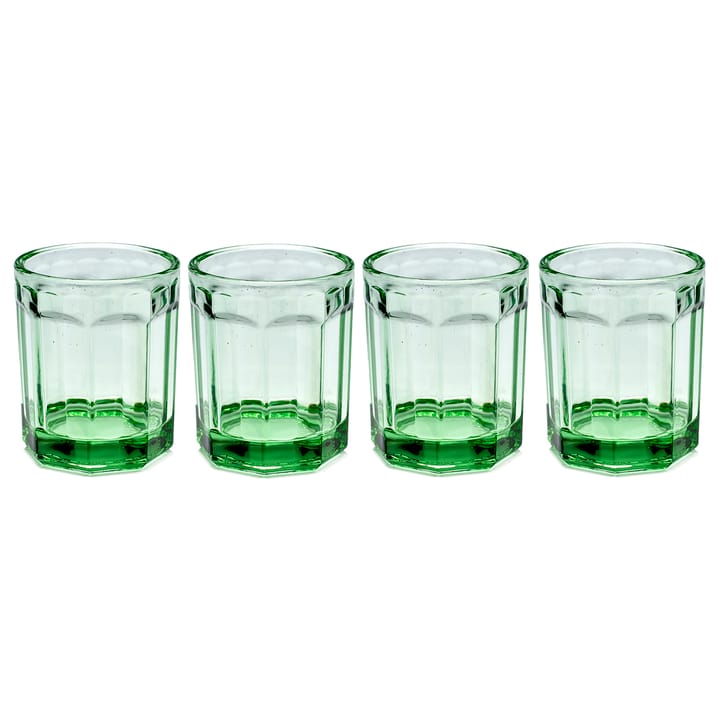 Verre Fish & Fish 22 cl Lot de 4 - Green - Serax