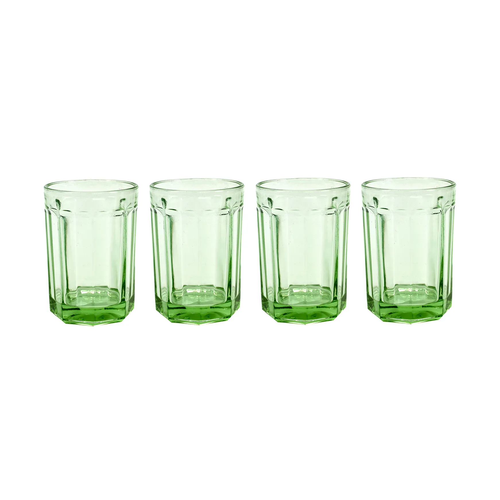 Verre Fish & Fish 40 cl Lot de 4 Green,  Serax