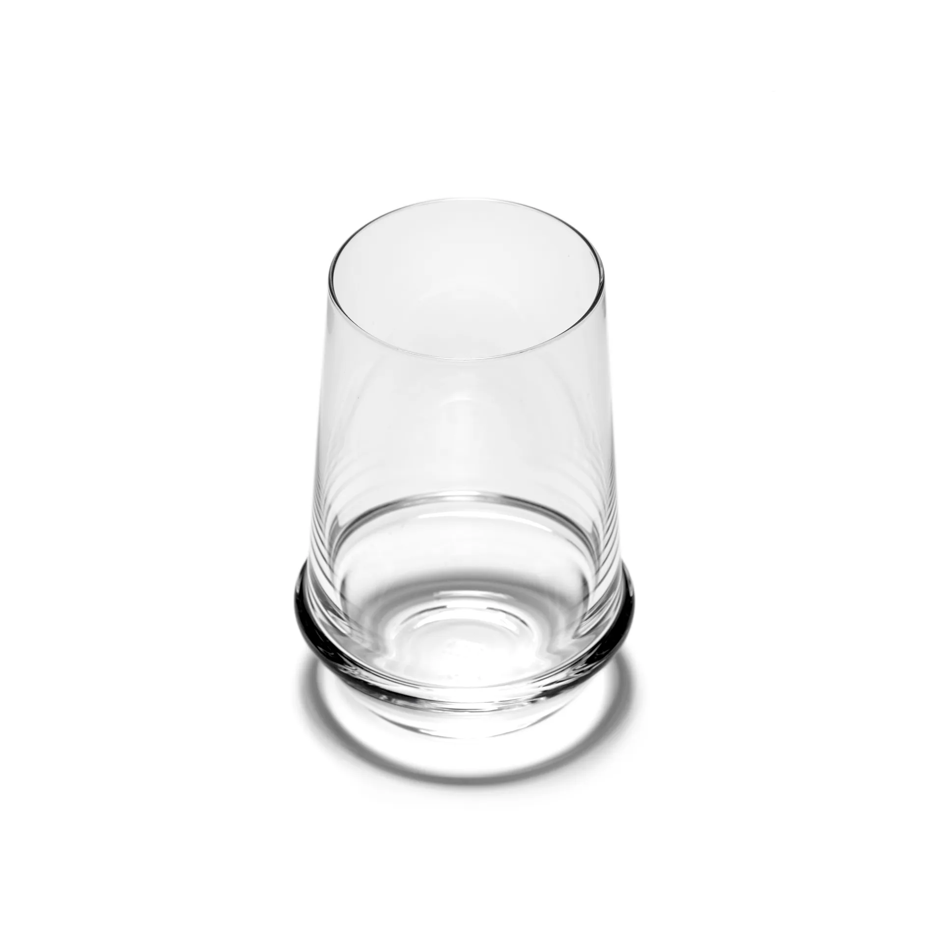 Verre tumbler Dune L 38 cl lot de 4, Clear Serax