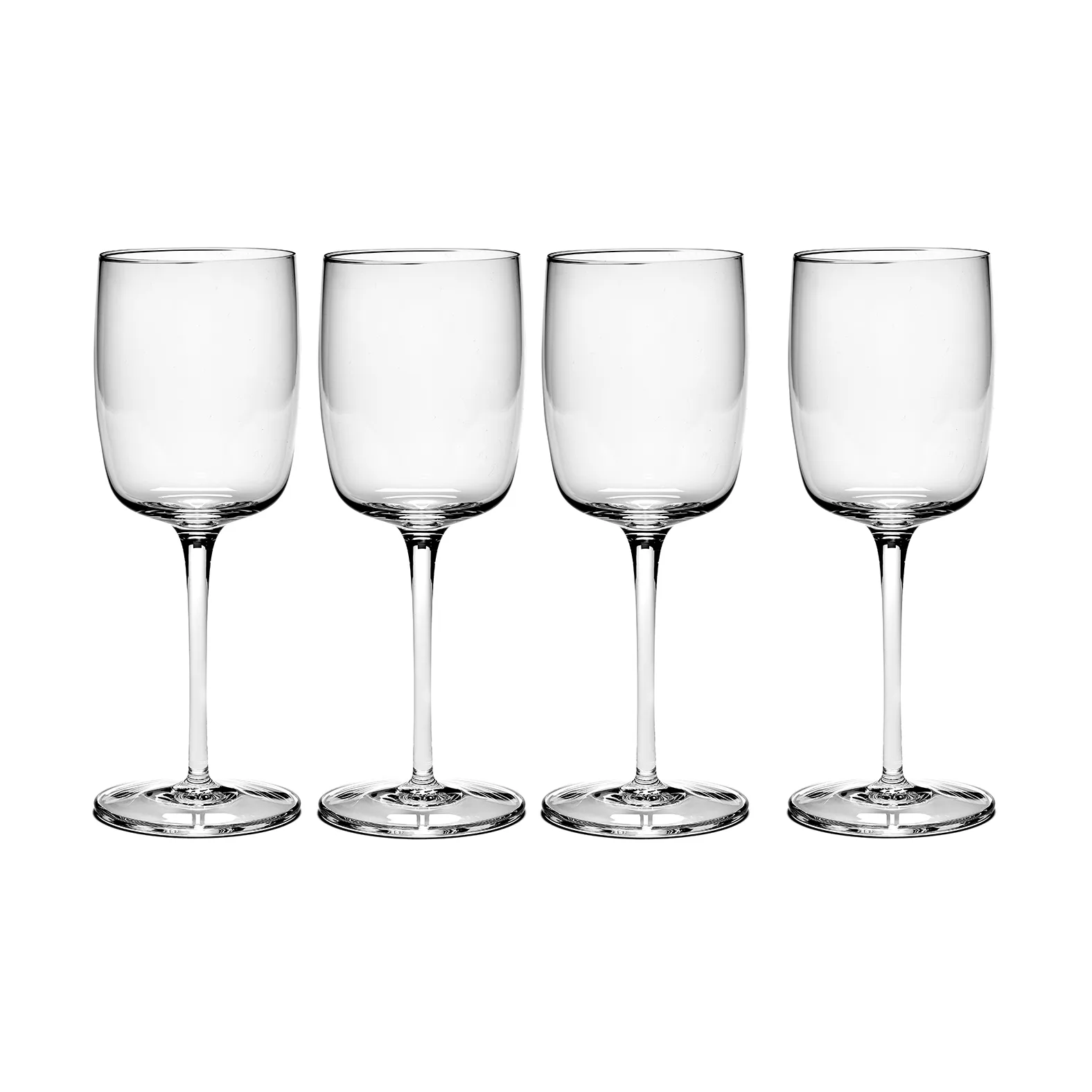 Verres à vin blanc Passe-Partout 30 cl Lot de 4 Transparent,  Serax