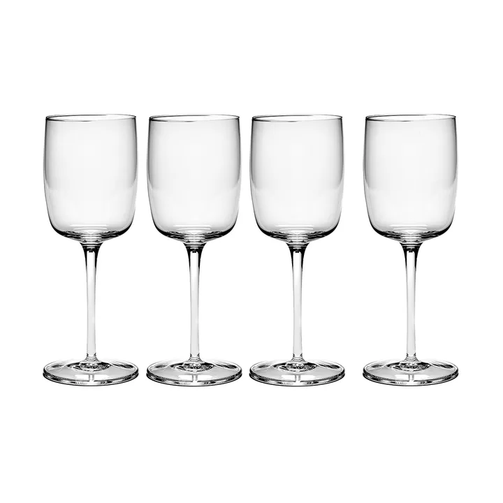 Verres à vin blanc Passe-Partout 30 cl Lot de 4 Transparent - Serax