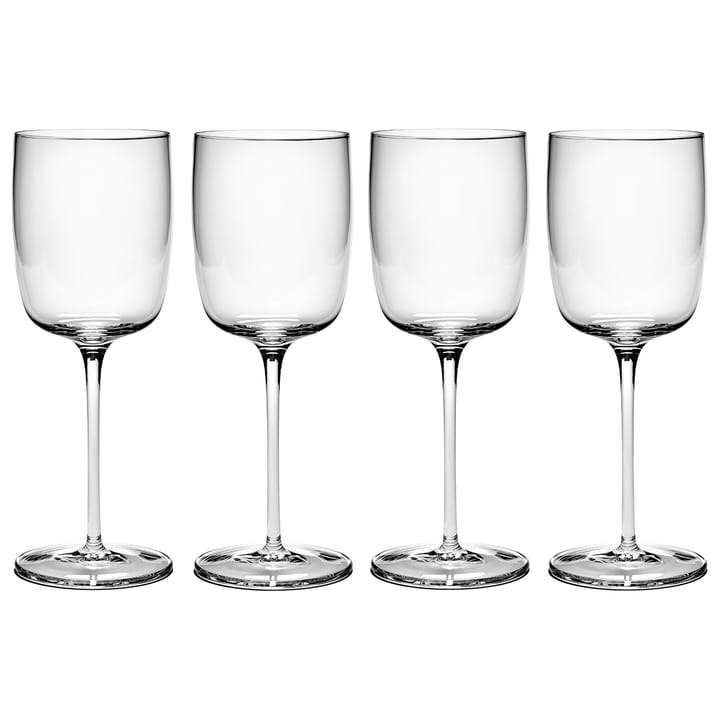 Verres à vin rouge Passe-Partout 35 cl Lot de 4 - Transparent - Serax