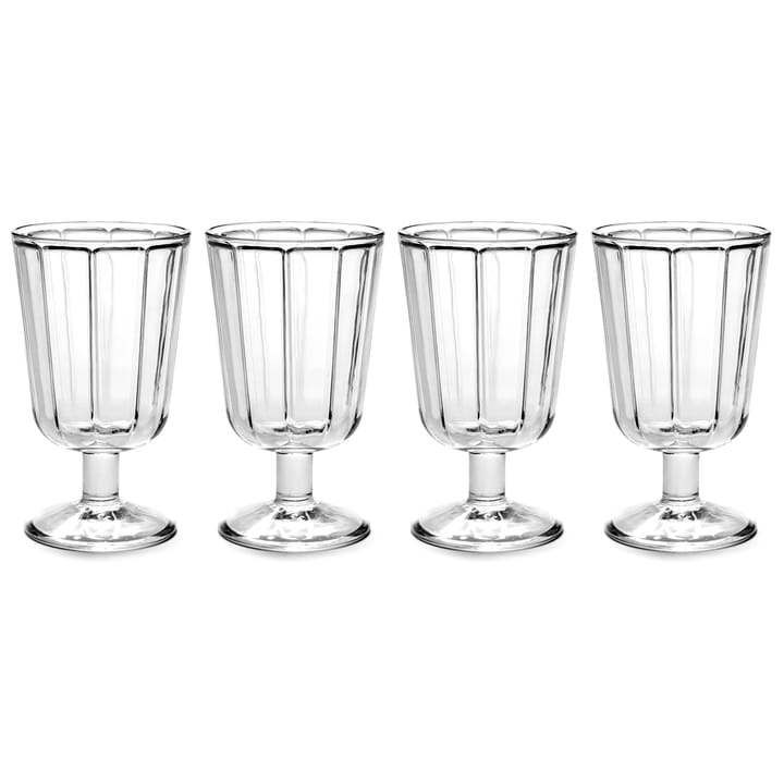 Verres à vin rouge Surface 23 cl Lot de 4 - Transparent - Serax