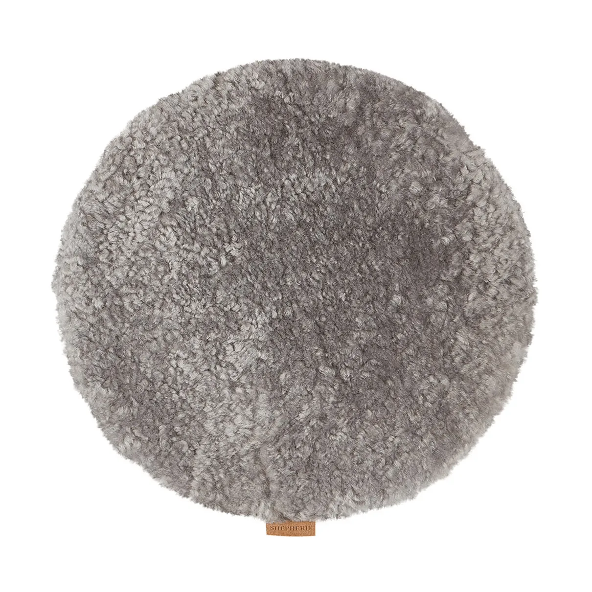 Shepherd of Sweden Coussin de chaise rembourré Jill Granit (gris), Ø36 cm Shepherd of Sweden Coussin de chaise rembourré Jill Granit (gris), Ø36 cm