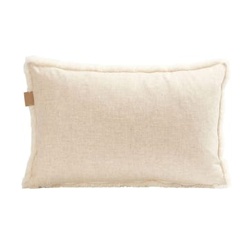 Coussin en peau de mouton Shepherd Lina 60 x 40 cm - crème - Shepherd of Sweden