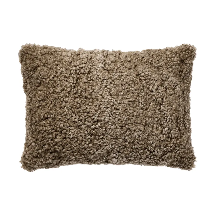 Coussin en peau de mouton Shepherd Lina 60 x 40 cm - Désert - Shepherd of Sweden