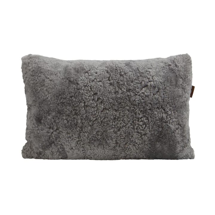 Coussin en peau de mouton Shepherd Lina 60 x 40 cm - granit - Shepherd of Sweden