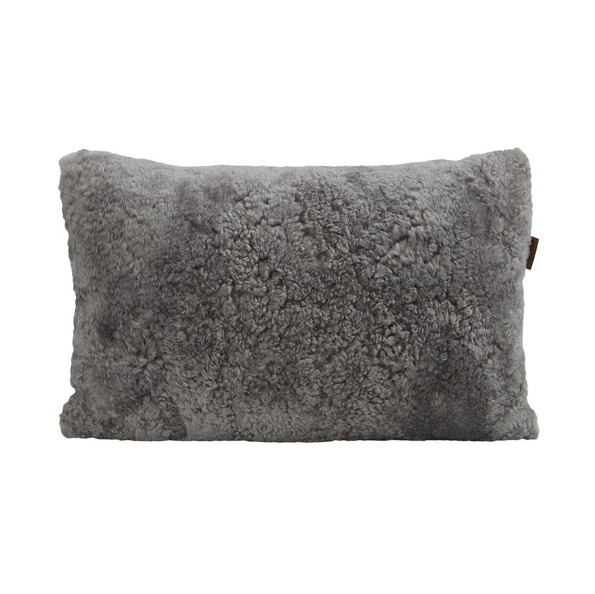 Shepherd of Sweden Coussin en peau de mouton Shepherd Lina 60 x 40 cm granit