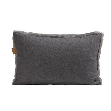 Coussin en peau de mouton Shepherd Lina 60 x 40 cm - granit - Shepherd of Sweden