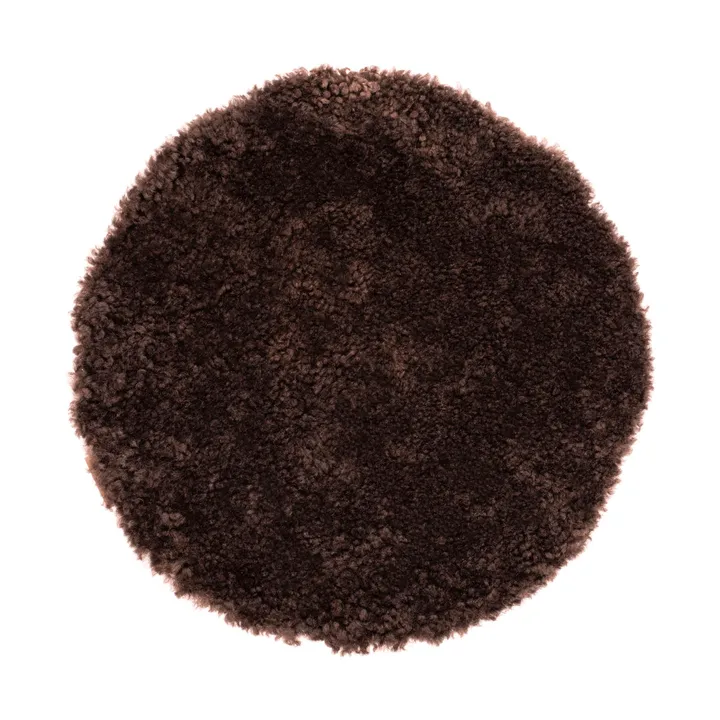 Ida coussin de chaise - Marron foncé (brun) - Shepherd of Sweden
