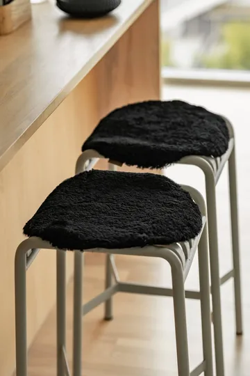 Ida coussin de chaise - Noir - Shepherd of Sweden