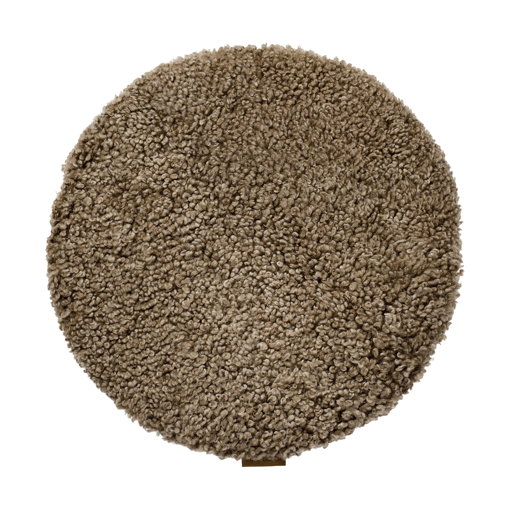 Jill coussin de chaise rembourré, Desert (beige), Ø36 cm Shepherd of Sweden