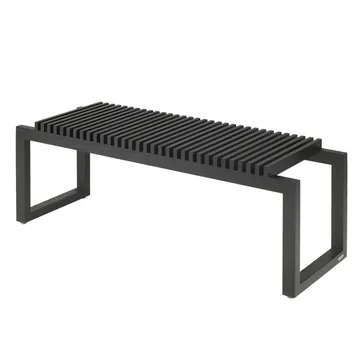 Banc Cutter 121 cm - Chêne laqué noir - Skagerak