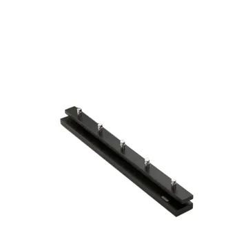 Porte-manteau Cutter - Chêne noirci, 5 pcs boutons - Skagerak