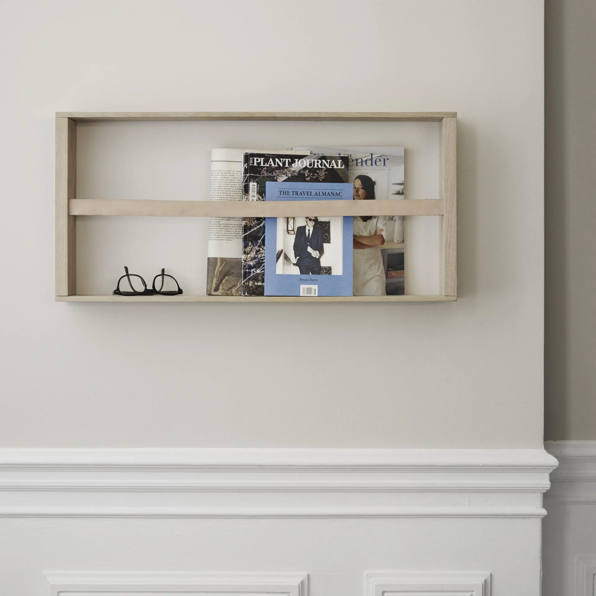 Porte-revues Norr, chêne Skagerak