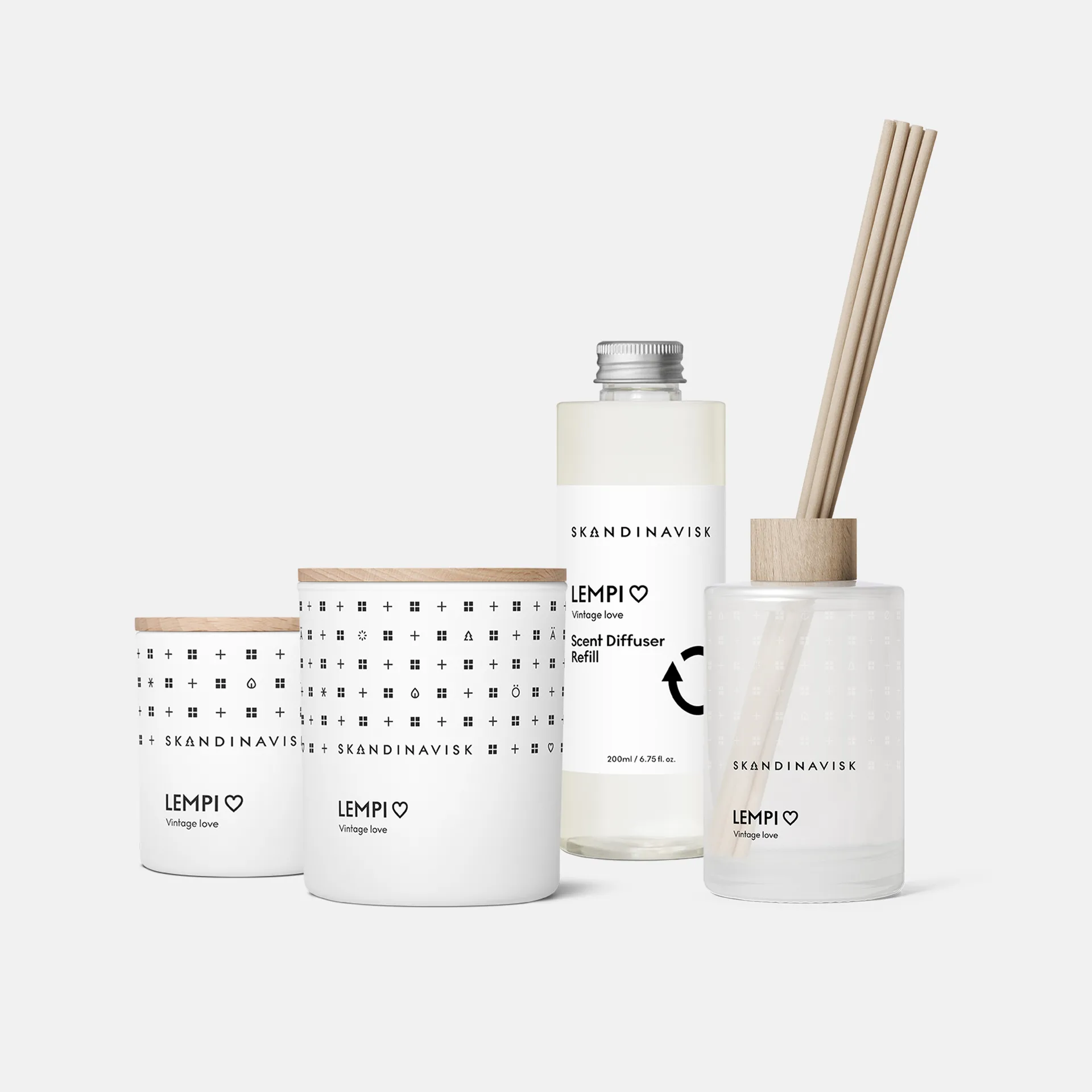 Bâtonnets parfumés Lempi, 200 ml Skandinavisk