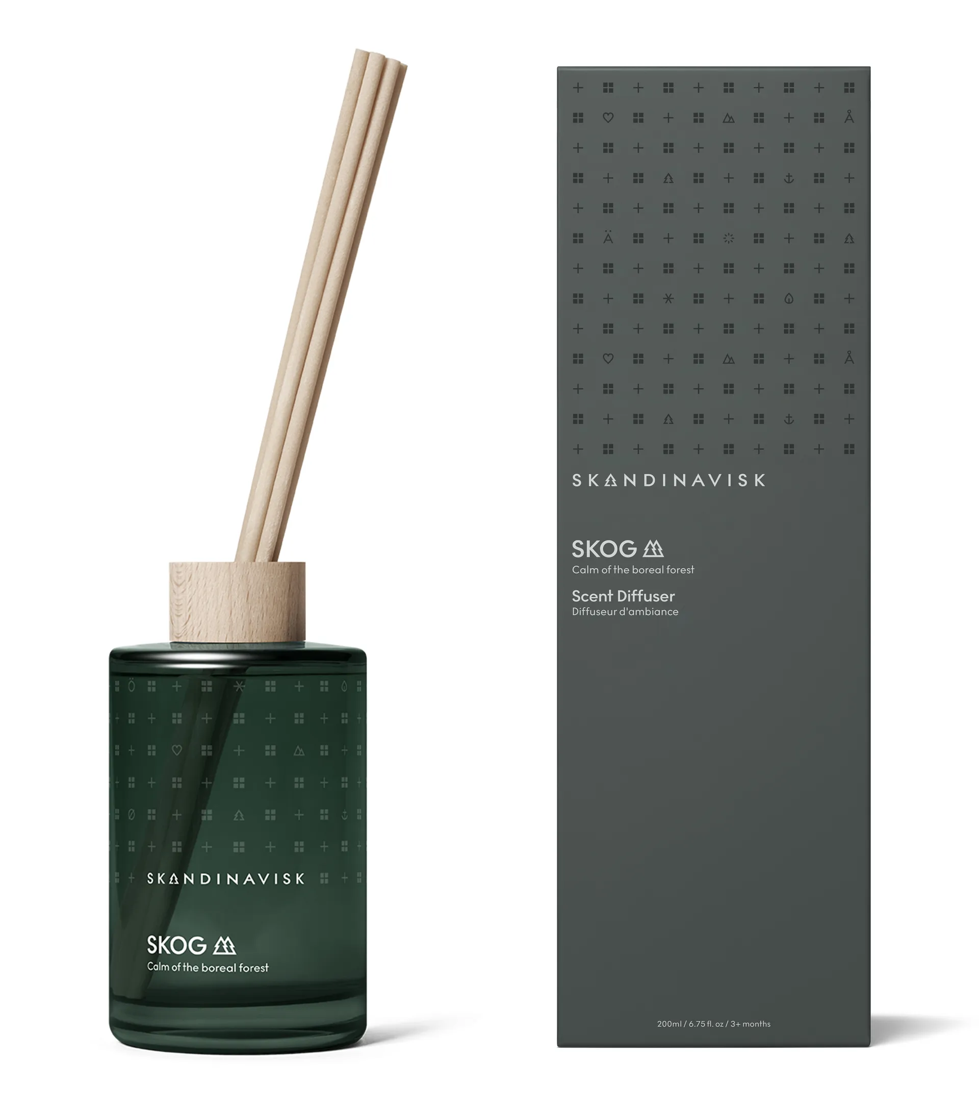 Bâtonnets parfumés Skog, 200 ml Skandinavisk