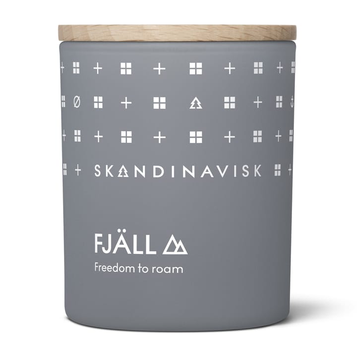 Bougie parfumée avec couvercle Fjäll - 65g - Skandinavisk
